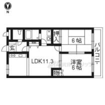 京都府木津川市州見台１丁目（賃貸アパート2LDK・2階・51.15㎡） その2