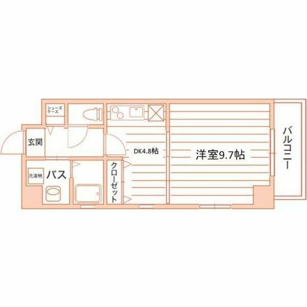 愛知県春日井市中央通１丁目(賃貸マンション1DK・7階・36.66㎡)の写真 その2