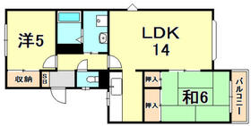 グランデージ２１ 101 ｜ 兵庫県尼崎市塚口町５丁目（賃貸マンション2LDK・1階・61.00㎡） その2