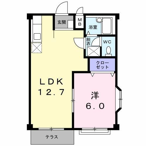 同じ建物の物件間取り写真 - ID:222016118126