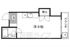 京都府京都市北区紫竹北大門町（賃貸マンション1R・3階・20.00㎡） その2