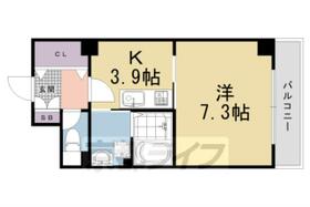 ヴァンヴェルデ西京極 612 ｜ 京都府京都市右京区西京極大門町（賃貸マンション1K・6階・28.52㎡） その2