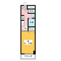 ヒルズヤマザト  ｜ 愛知県名古屋市昭和区山里町（賃貸マンション1K・4階・27.28㎡） その2