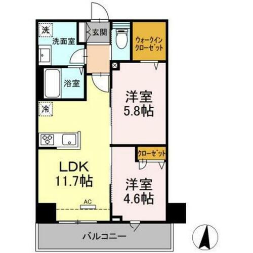 同じ建物の物件間取り写真 - ID:214056331089