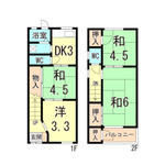 畑原通3丁目連棟住居のイメージ