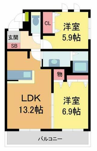 同じ建物の物件間取り写真 - ID:228048557687