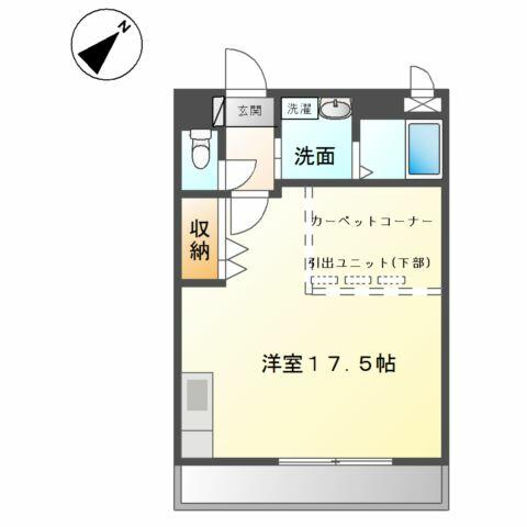 大阪府岸和田市西之内町(賃貸アパート1R・2階・41.04㎡)の写真 その2