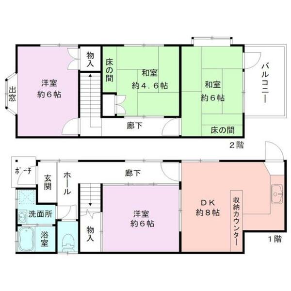 古町通１２番町Ｔ貸家 0001｜新潟県新潟市中央区古町通１２番町(賃貸一戸建4DK・--・81.24㎡)の写真 その2