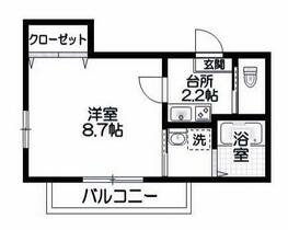 兵庫県明石市天文町２丁目（賃貸アパート1K・2階・29.12㎡） その2