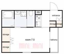 Ｇフェニックス芦屋 203 ｜ 兵庫県芦屋市南宮町（賃貸マンション1K・2階・29.75㎡） その2