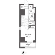 アルファプライム亀戸 0909 ｜ 東京都江東区亀戸７丁目（賃貸マンション1K・9階・26.25㎡） その2