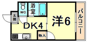 メゾンピッコロ 303 ｜ 兵庫県尼崎市南塚口町３丁目（賃貸マンション1DK・3階・22.00㎡） その2