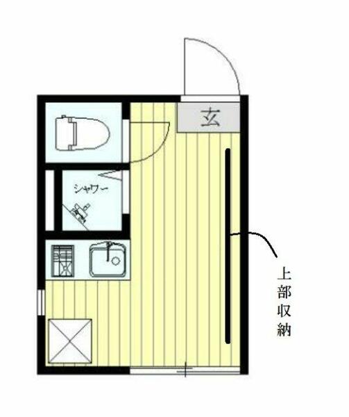 アペックス方南町｜東京都杉並区方南１丁目(賃貸アパート1R・1階・10.06㎡)の写真 その2