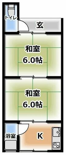 池田文化２号棟の間取り