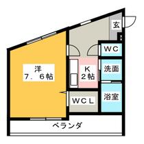 ＫＡＳＵＧＡＩ　２１  ｜ 愛知県春日井市柏井町５丁目（賃貸マンション1K・4階・27.58㎡） その2