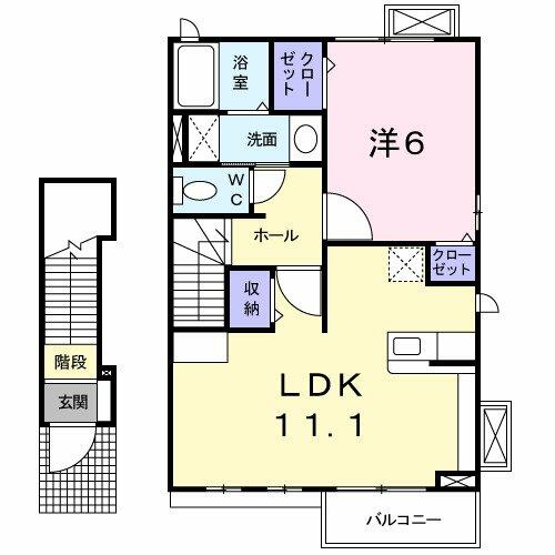 同じ建物の物件間取り写真 - ID:208009297467