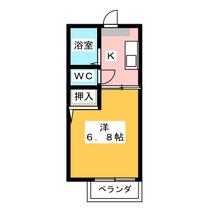 ウエスト・ヒルＡ棟  ｜ 愛知県春日井市中切町（賃貸アパート1K・1階・21.18㎡） その2