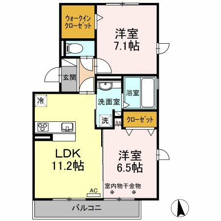 同じ建物の物件間取り写真 - ID:221010706174