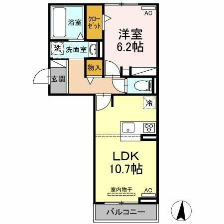 同じ建物の物件間取り写真 - ID:223032235389