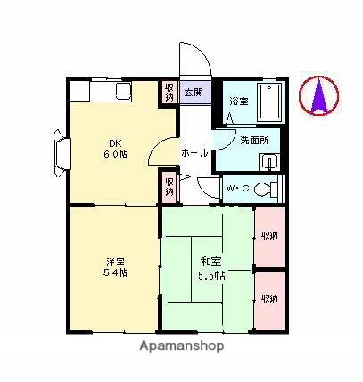 同じ建物の物件間取り写真 - ID:242001485861