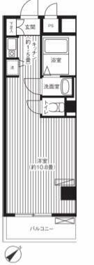 神奈川県横浜市神奈川区東神奈川２丁目(賃貸マンション1K・2階・29.59㎡)の写真 その2