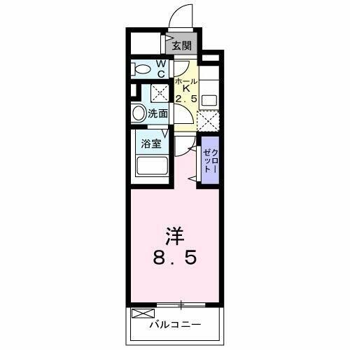 神奈川県横浜市保土ケ谷区峰岡町１丁目(賃貸マンション1K・2階・28.63㎡)の写真 その2