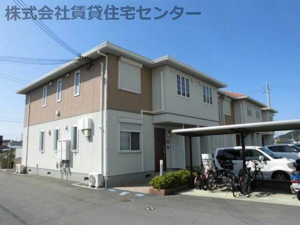 和歌山県和歌山市西庄(賃貸アパート2LDK・1階・54.61㎡)の写真 その1