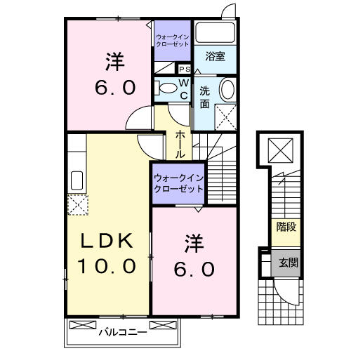 同じ建物の物件間取り写真 - ID:224004793431