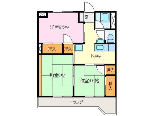 同じ建物の物件間取り写真 - ID:224004638631