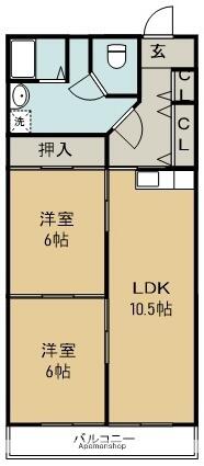 同じ建物の物件間取り写真 - ID:236002404640