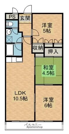 同じ建物の物件間取り写真 - ID:236002404642