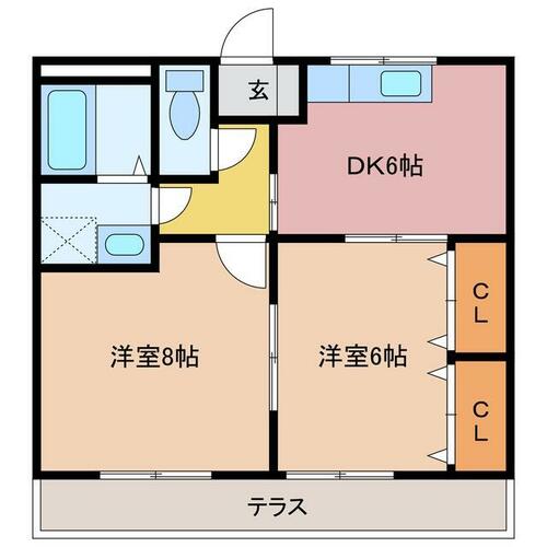 同じ建物の物件間取り写真 - ID:224004638749