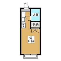 あすなろハイツＡ 101 ｜ 東京都八王子市椚田町（賃貸マンション1R・1階・17.30㎡） その2