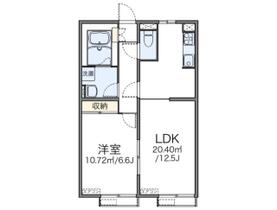 レオパレスシャルマン上  ｜ 大阪府堺市西区上（賃貸アパート1LDK・2階・44.71㎡） その2