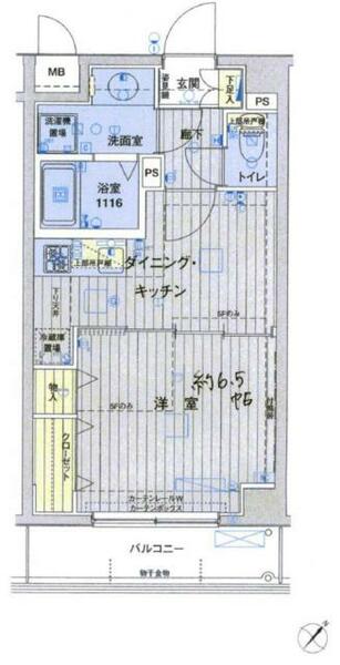 東京都板橋区東山町(賃貸マンション1DK・2階・31.12㎡)の写真 その1