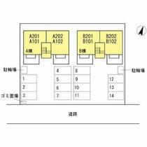 アンジュール山北　Ａ棟 202 ｜ 香川県丸亀市山北町（賃貸アパート1LDK・2階・45.45㎡） その3