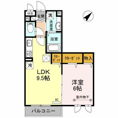 同じ建物の物件間取り写真 - ID:211048853099