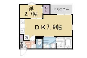 Ｒ－ＳＭＡＲＴ椥辻 103 ｜ 京都府京都市山科区西野山中臣町（賃貸アパート1LDK・1階・26.56㎡） その2