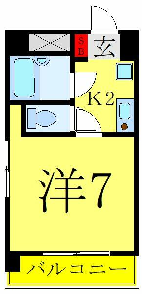 Ｐｉａｚｚａ　十条 803｜東京都北区上十条４丁目(賃貸マンション1K・8階・23.25㎡)の写真 その2