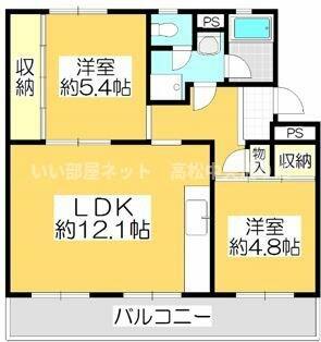 同じ建物の物件間取り写真 - ID:237005110643