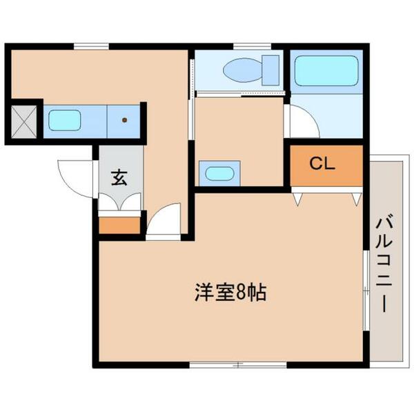 アムール｜兵庫県尼崎市南塚口町８丁目(賃貸マンション1K・1階・27.41㎡)の写真 その2