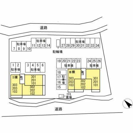 エースコートⅡ 103｜茨城県ひたちなか市大字東石川(賃貸アパート1LDK・1階・47.00㎡)の写真 その3