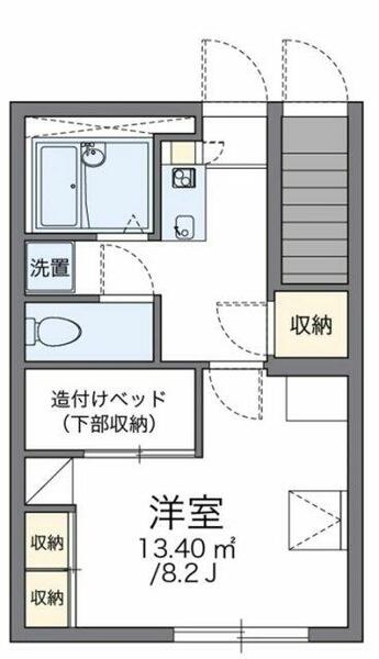 徳島県小松島市日開野町字三反地(賃貸アパート1K・1階・23.97㎡)の写真 その2