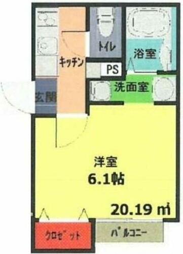 同じ建物の物件間取り写真 - ID:211046693408