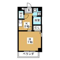 メゾンヴェール渡辺  ｜ 愛知県名古屋市中区新栄１丁目（賃貸マンション1K・4階・24.05㎡） その2