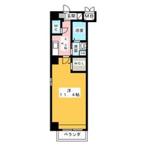 Ｋ　Ａｚｕｒ  ｜ 愛知県名古屋市中村区名駅南４丁目（賃貸マンション1K・4階・33.92㎡） その2