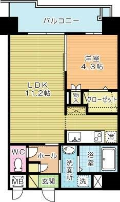 同じ建物の物件間取り写真 - ID:240028451071