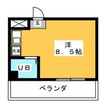 Ｋ’　Ｓ  ｜ 愛知県名古屋市千種区高見１丁目（賃貸マンション1R・4階・20.25㎡） その2