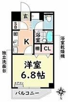 愛知県名古屋市瑞穂区洲山町３丁目（賃貸マンション1K・3階・23.68㎡） その2