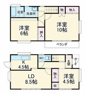 間取り：211063610974